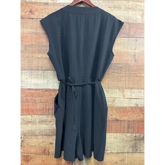 Athleta Womens Black Romper Size M - Picture 8 of 8